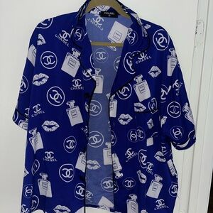 Chanel Blue Men's Shirt